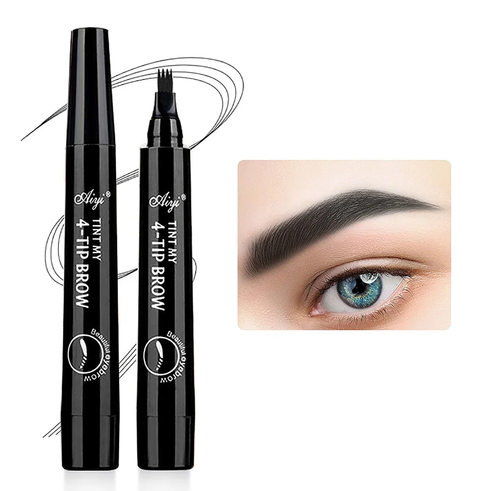 4-Fork Microblading Eyebrow Pencil