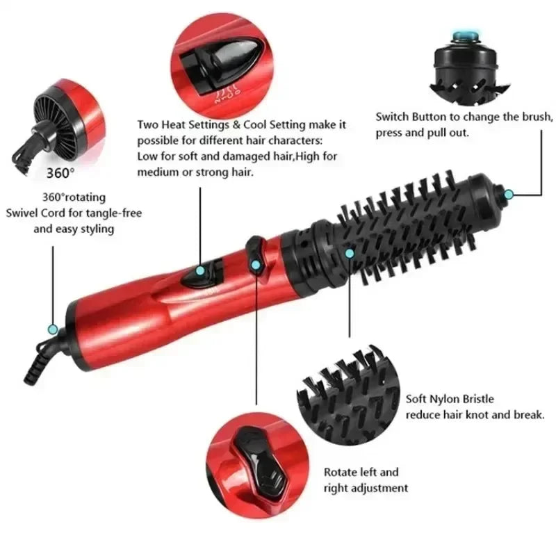 3-in-1 Rotating Hair Dryer
