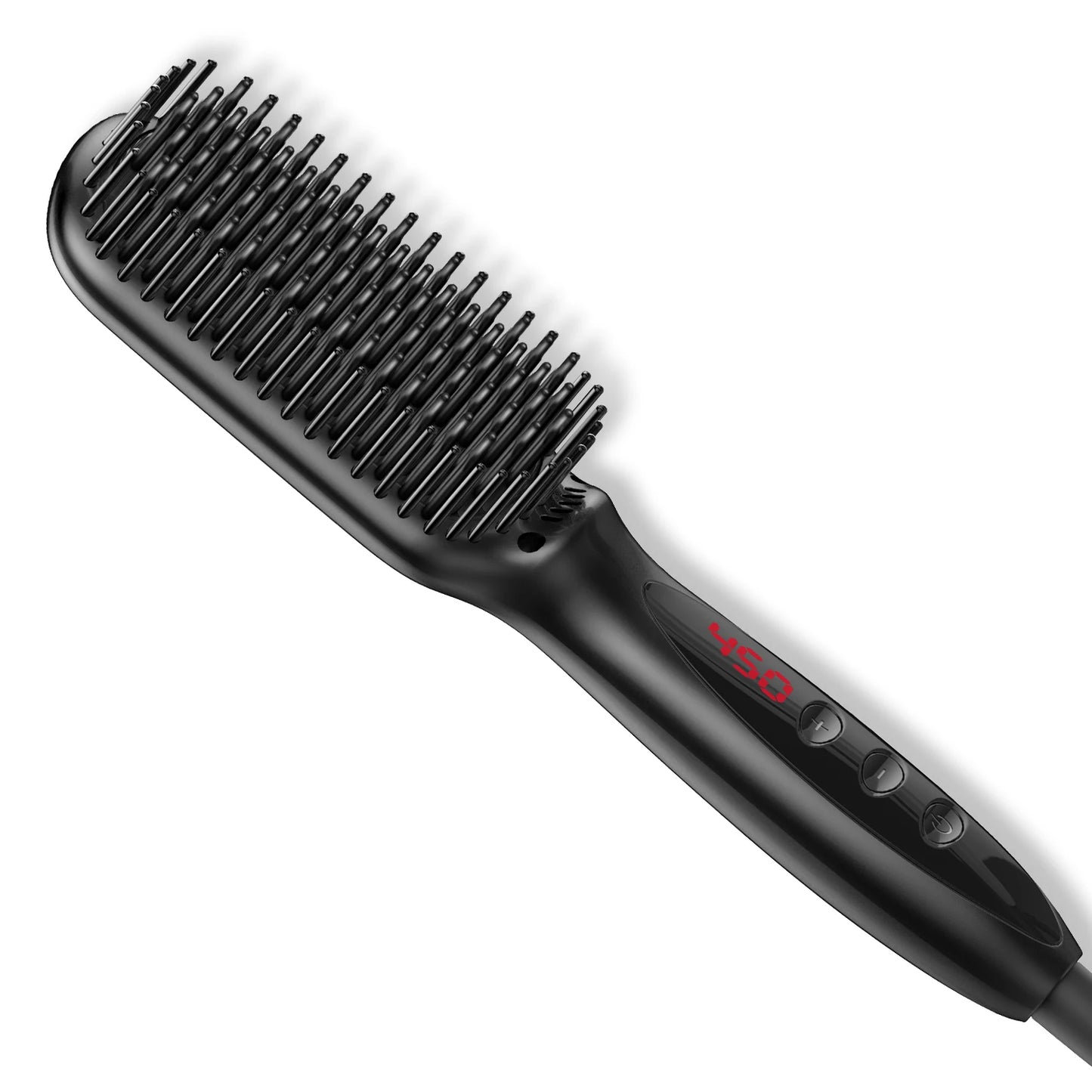 Electric Hot Comb Straightener Brush