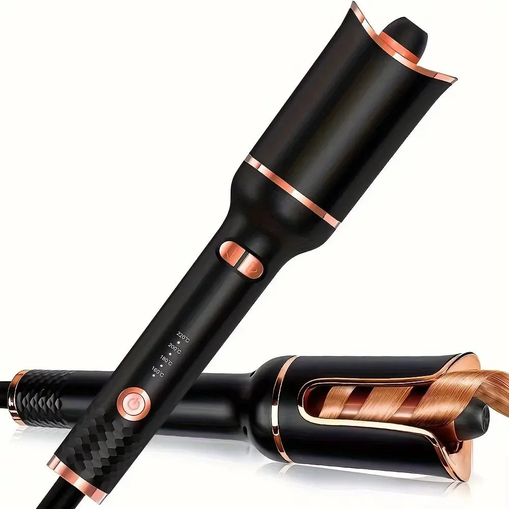 Automatic Rotating Ceramic Hair Curler