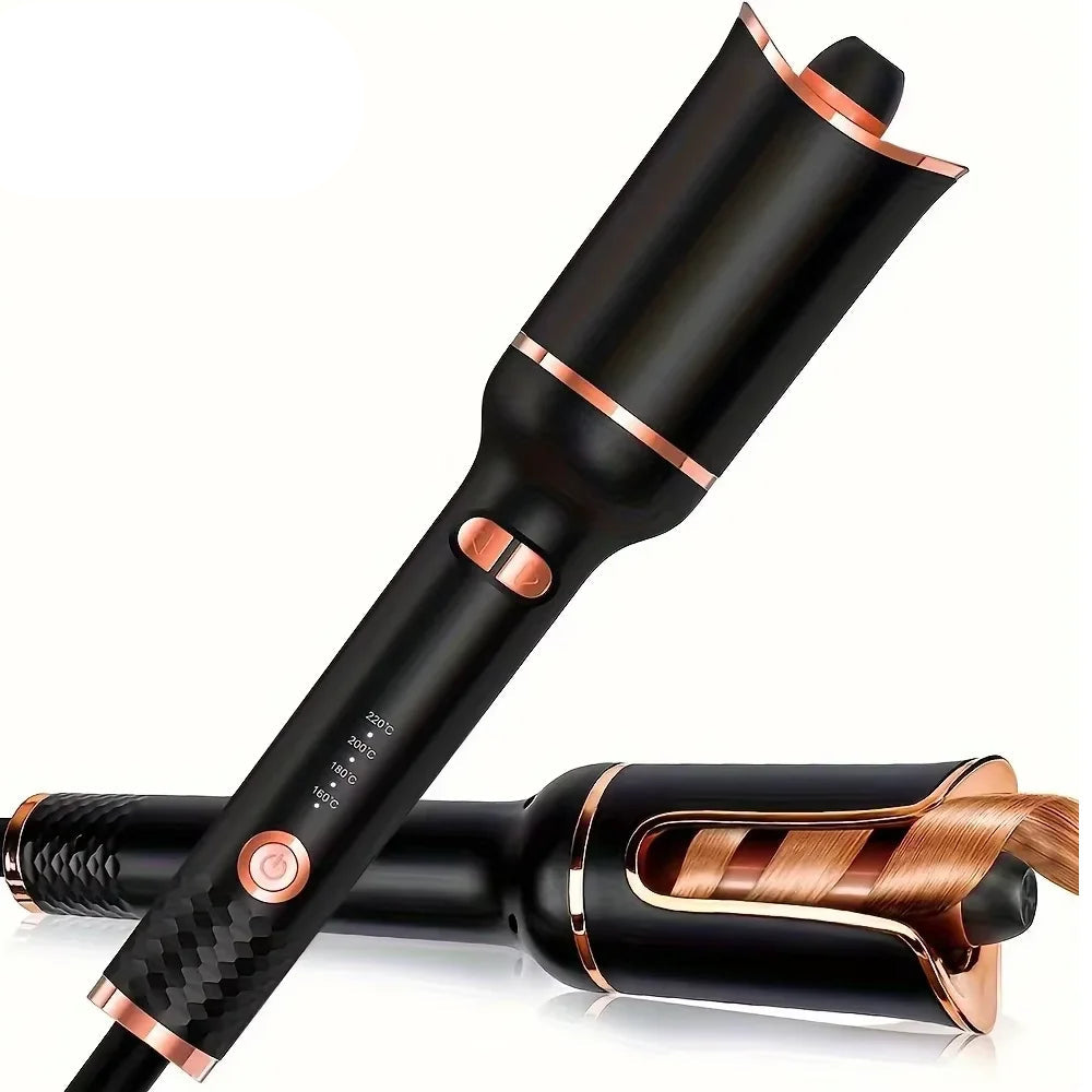 Automatic Rotating Ceramic Hair Curler