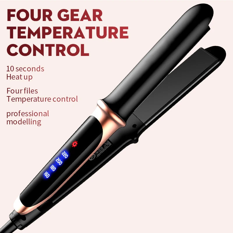 2-in-1 Professional Flat Iron Hair Straightener