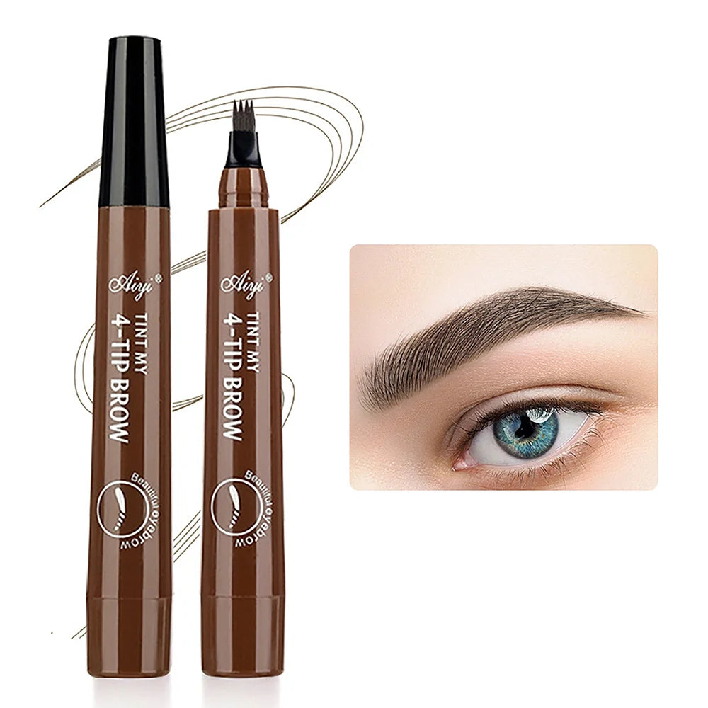 4-Fork Microblading Eyebrow Pencil