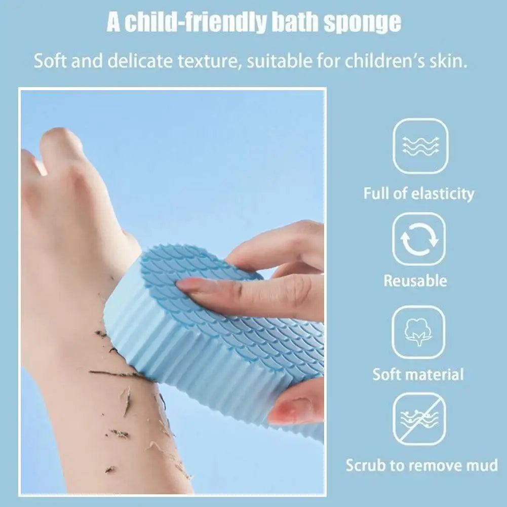 4-Color Exfoliating Body Sponge