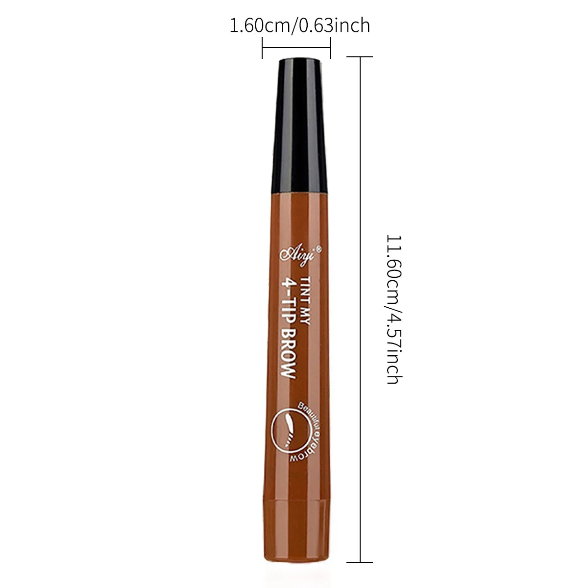 4-Fork Microblading Eyebrow Pencil