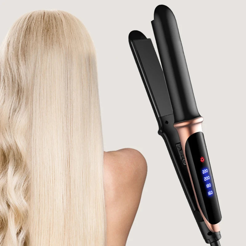 2-in-1 Professional Flat Iron Hair Straightener