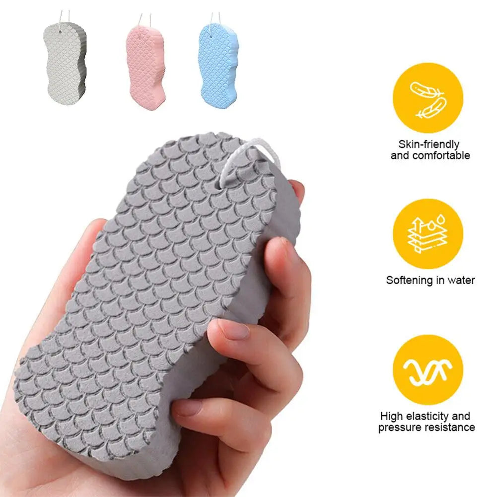 4-Color Exfoliating Body Sponge