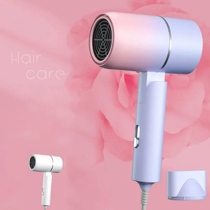 Mini Folding Hair Dryer with Anion Care