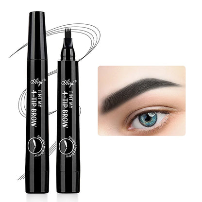 4-Fork Microblading Eyebrow Pencil