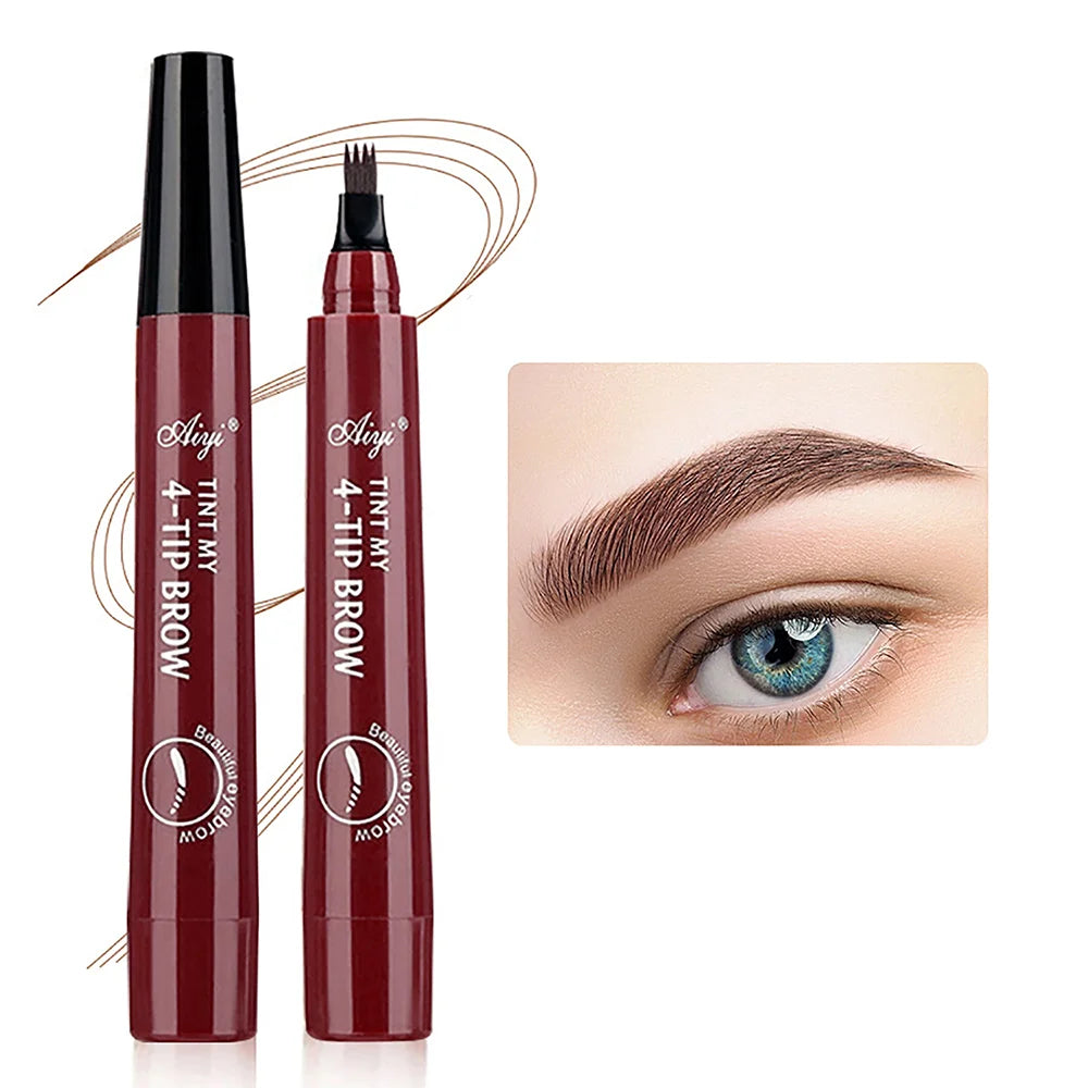 4-Fork Microblading Eyebrow Pencil