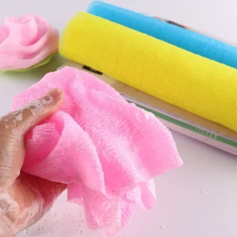 Nylon Exfoliating Bath Belt Back Scrubber Shower