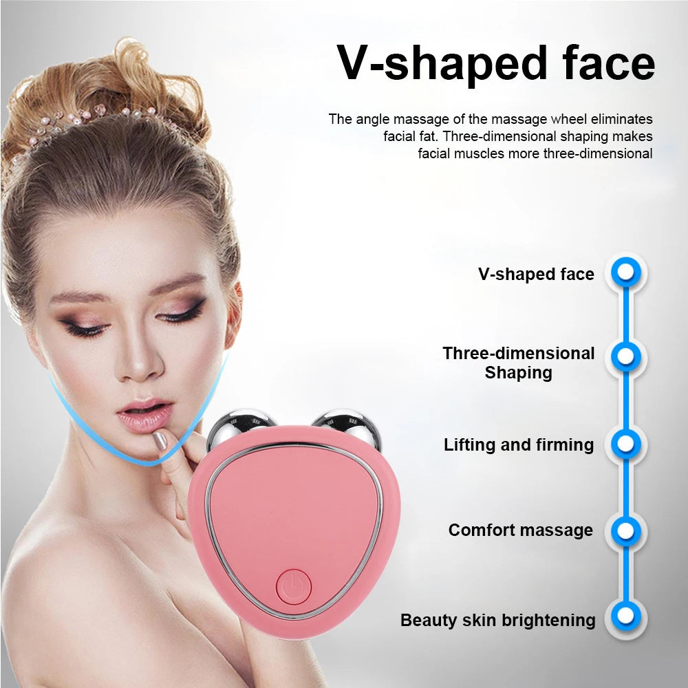EMS Microcurrent Face Lifting Roller