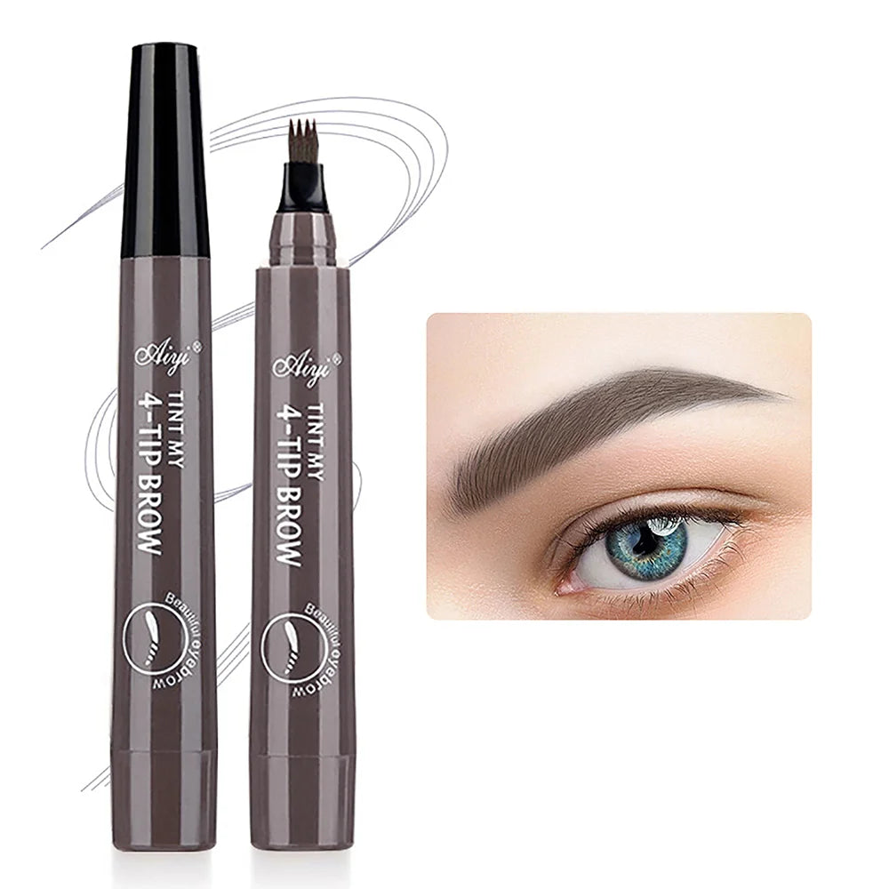 4-Fork Microblading Eyebrow Pencil