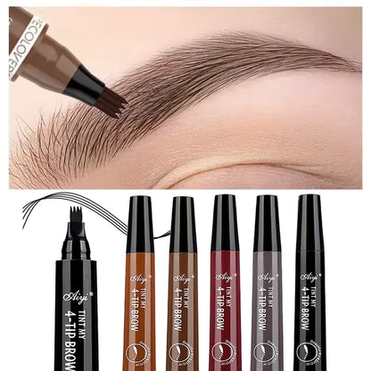 4-Fork Microblading Eyebrow Pencil