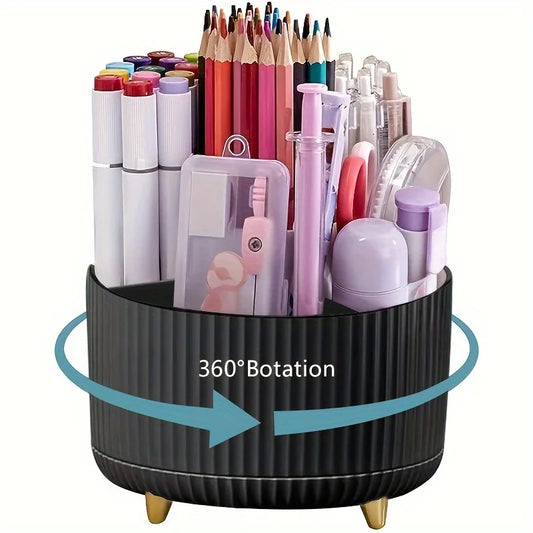 360° Rotating Desktop Pen Holder