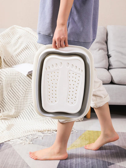 Foldable Footbath Massage Bucket