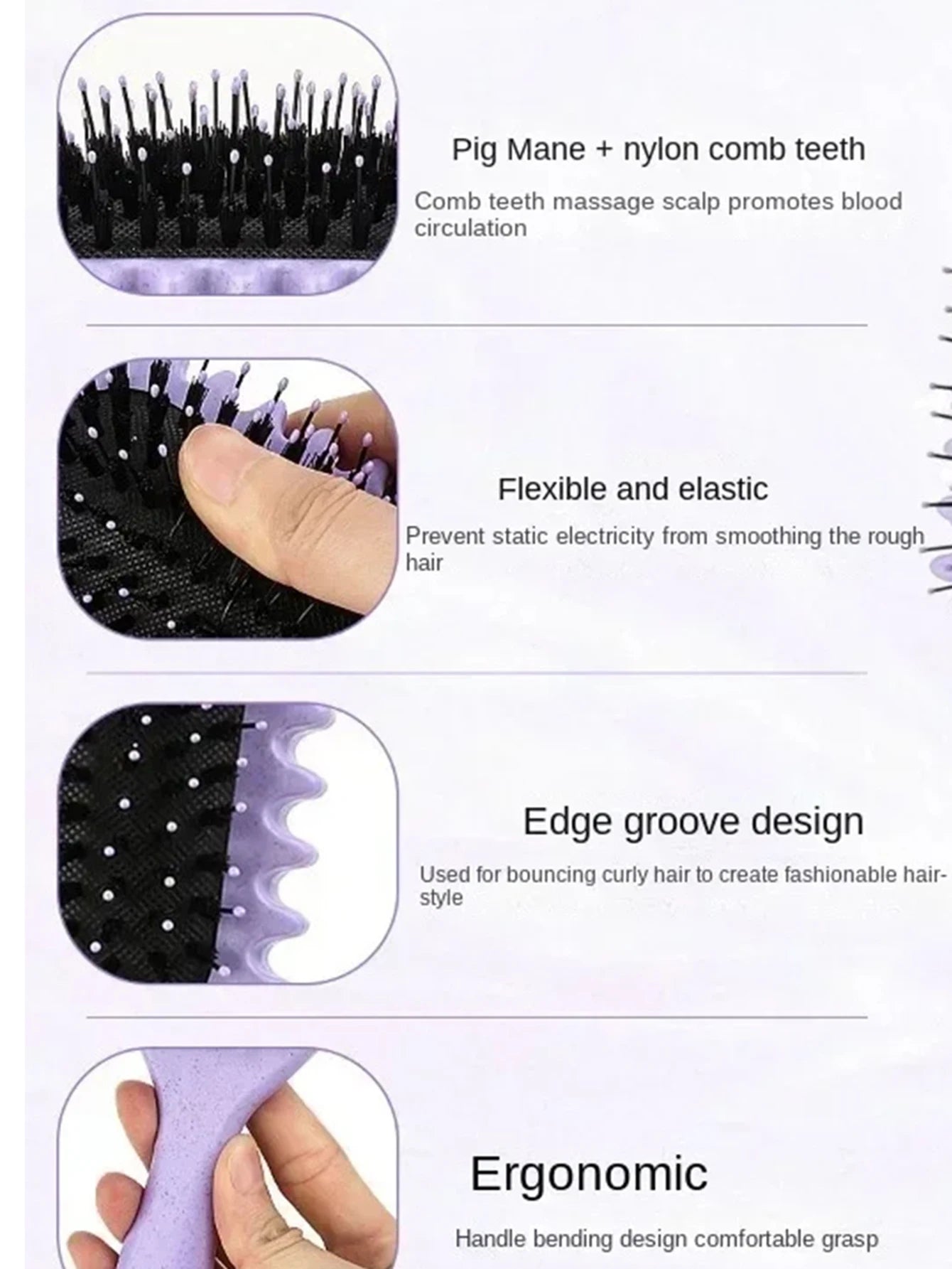 Curly Hair Styling Brush