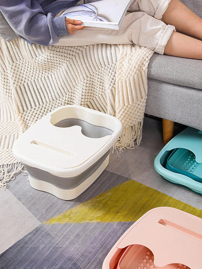 Foldable Footbath Massage Bucket