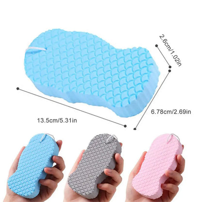 4-Color Exfoliating Body Sponge