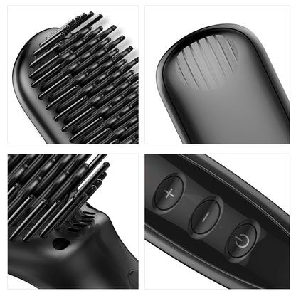 Electric Hot Comb Straightener Brush