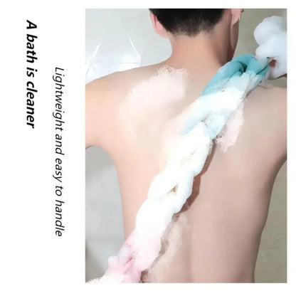 Color Block Mesh Bath Ball Sponge