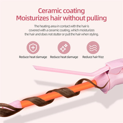 9mm Mini Ceramic Curling Iron