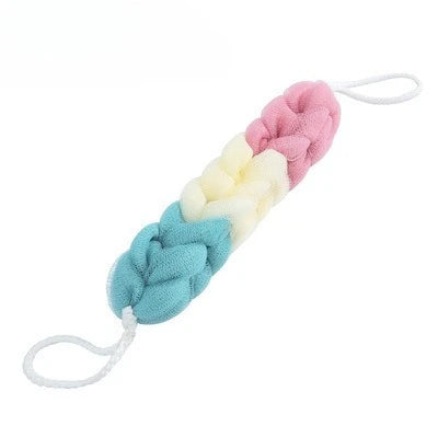 Color Block Mesh Bath Ball Sponge