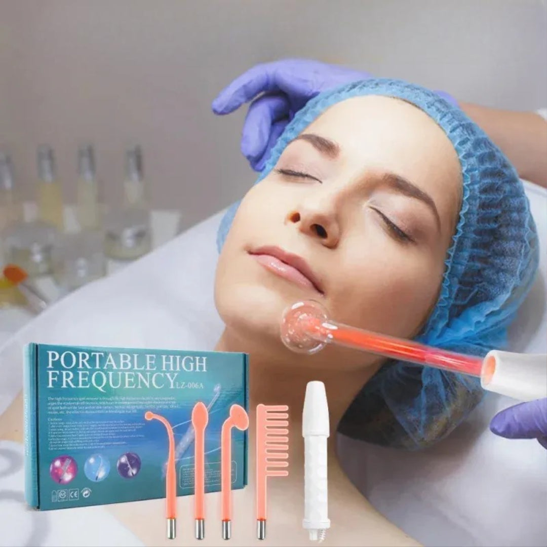 4-in-1 Handheld High Frequency Facial Wand